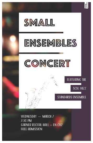 Small Ensembles Concert