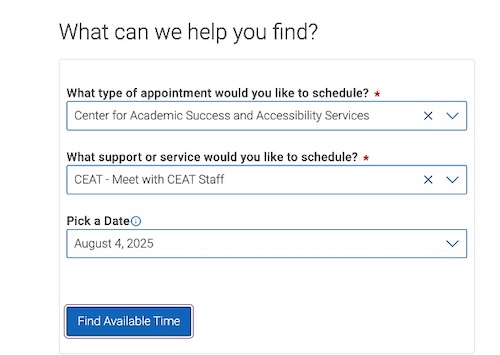 Scheduling in Navigate
