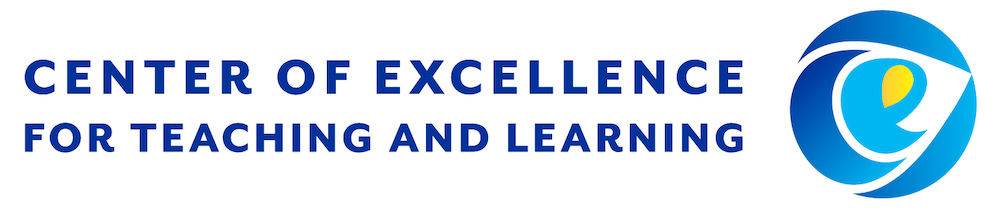 Center of Excellence in Teaching and Learning logo