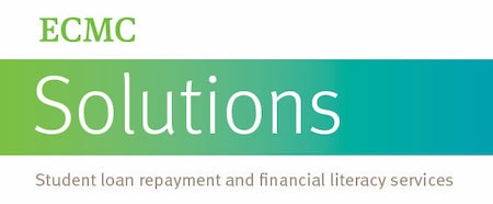 ECMC Solutions logo, Student loan repayment and financial literacy services