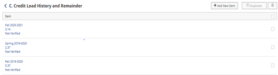 A screenshot of the Digital Measures site illustrating the step above