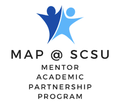 MAP at SCSU logo