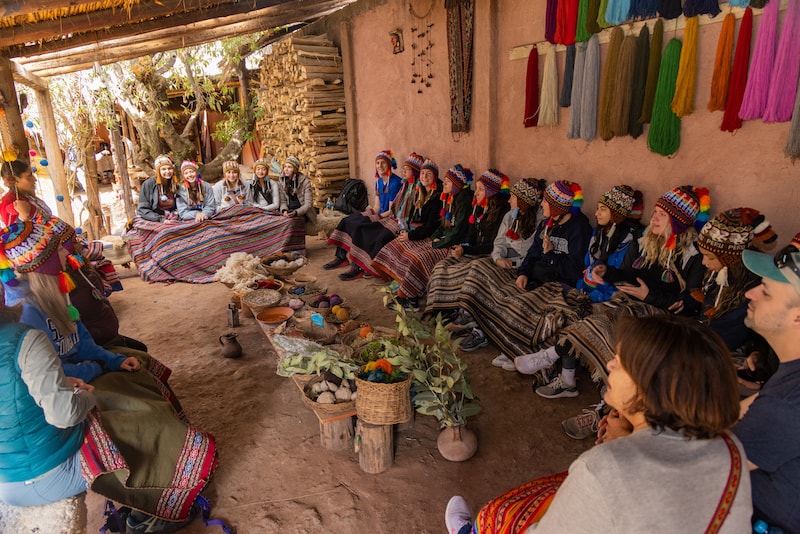 Southern students in Peru