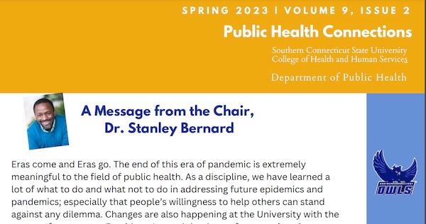 Preview of the Public Health newsletter