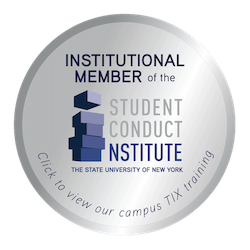 SCI (Student Conduct Institute) badge