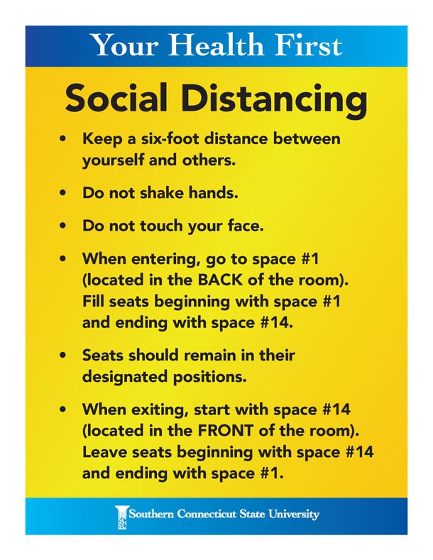 Your Health First - Social Distancing