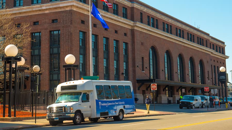 Shuttle Bus at Union Station