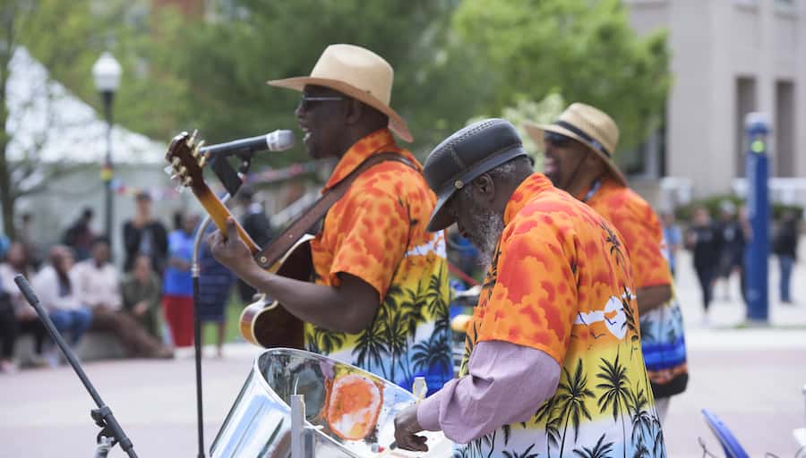 Band plays at Cultural Fest