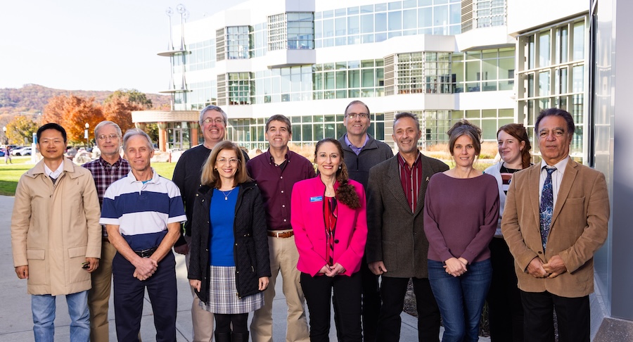 Physics department faculty and staff