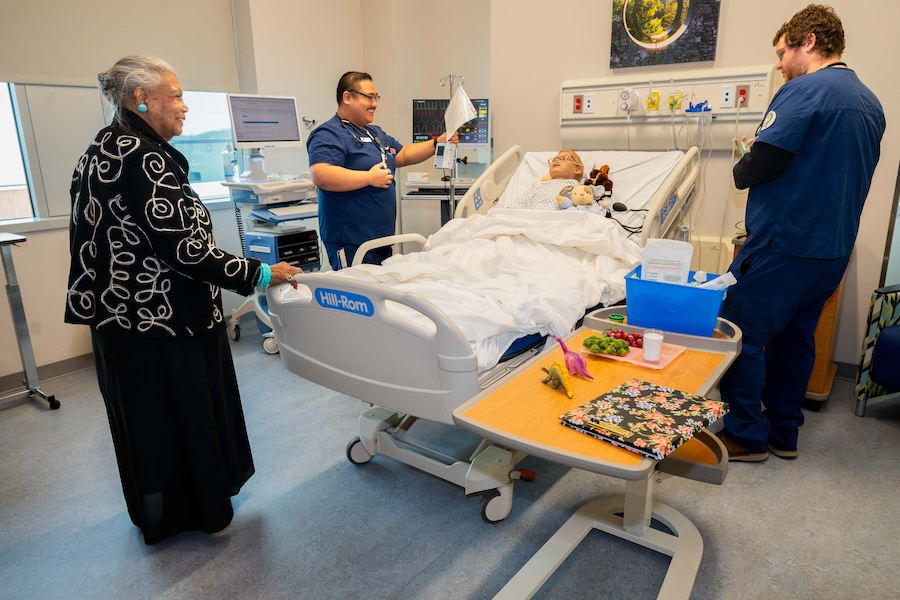 Nurses at a medical room