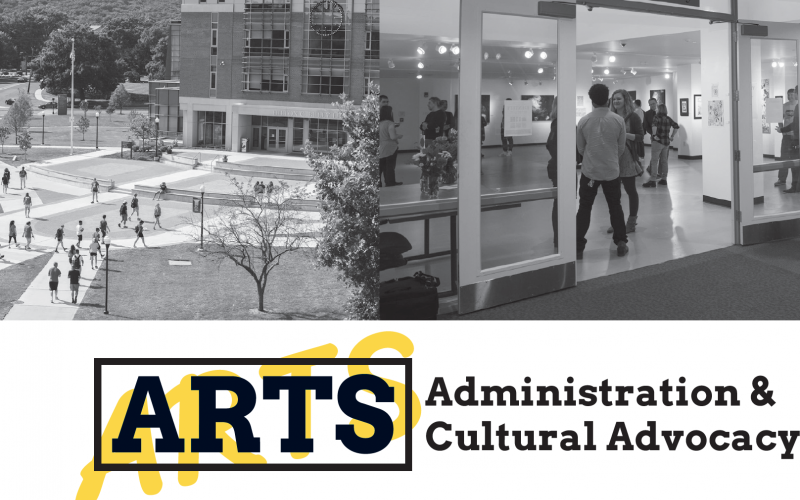 Logo for Arts Administration and Cultural Advocacy Minor