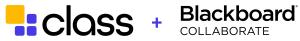 Class and Blackboard Collaborate logo