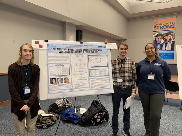 Students from the third team