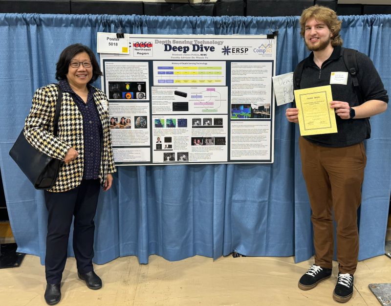James Petkin and Dr. Winnie Yu