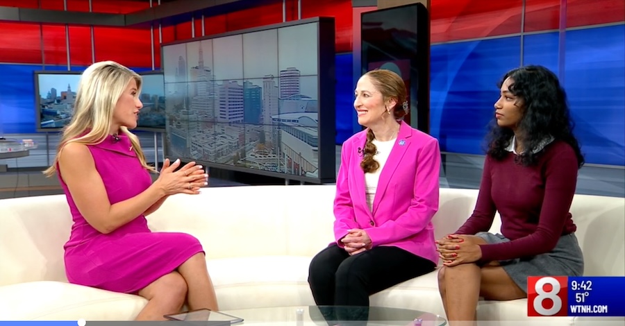 Christine Broadbridge, Snigtha Mohanraj on WTNH